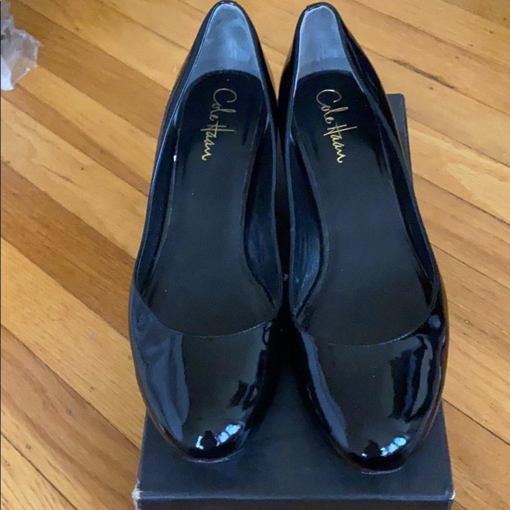ColeHaan patent leather shoes